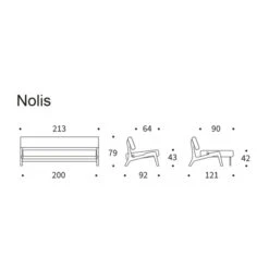 Scandinavische Design Bank Eiken -Zuiver Verkoop innovation living nolis slaapbank scandinavische design bank eiken z 1