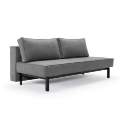 Slaapbank Met Zwart Onderstel