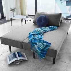 Slaapbank Met Zwart Onderstel -Zuiver Verkoop innovation living sly slaapbank 05 1 1 3