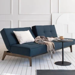 Tweepersoons Slaapbank -Zuiver Verkoop innovation living splitback eik smoked slaapbank