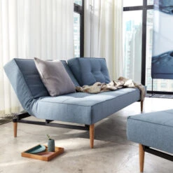 Tweepersoons Slaapbank -Zuiver Verkoop innovation living splitback slaapbank met twee verstelbare rugleuningen 12 36