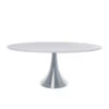 Eettafel Ovaal Wit -Zuiver Verkoop kare design eettafel met ovaal blad 01