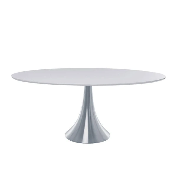 Eettafel Ovaal Wit 3 Eettafel Ovaal Wit