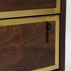 Design Dressoir Messing En Hout -Zuiver Verkoop kare design afra dressoir mangohout en messing 17