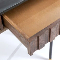 Sidetable Van Acacia En Marmer -Zuiver Verkoop kare design apiano bureau van acacia en marmer 09