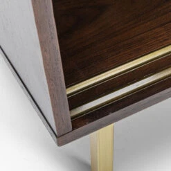 Retro Dressoir Walnoot En Messing -Zuiver Verkoop kare design arizona dressoir walnoot en messing 22