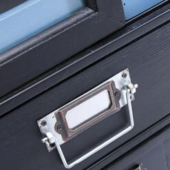 Stalen Ladekast Industrieel -Zuiver Verkoop kare design art factory industriele zwarte kast 04