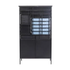 Stalen Ladekast Industrieel -Zuiver Verkoop kare design art factory industriele zwarte kast 12.jpg