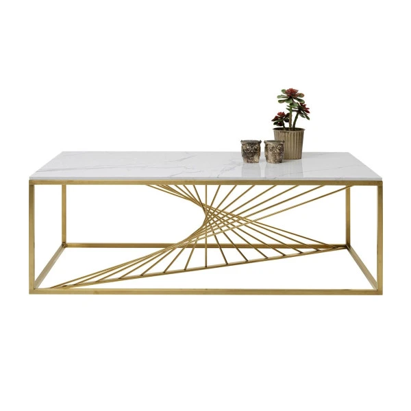 Salontafel Messing En Marmer 12 Salontafel Messing En Marmer - Afbeelding 10