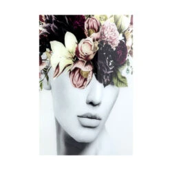 Glas Schilderij -Zuiver Verkoop kare design autumn hair glas schilderij 02