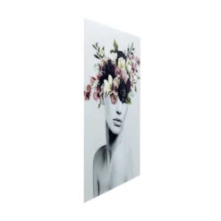 Glas Schilderij -Zuiver Verkoop kare design autumn hair glas schilderij 03