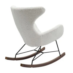 Witte Teddy Schommelstoel -Zuiver Verkoop kare design balance witte teddy schommelstoel 09