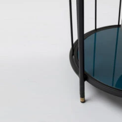 Ronde Stellingkast Zwart -Zuiver Verkoop kare design bandeja ronde stellingkast zwart 01