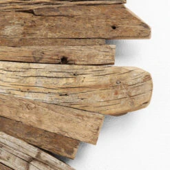 Ronde Spiegel Hout 120 Cm -Zuiver Verkoop kare design bastidon drijfhoutspiegel 03