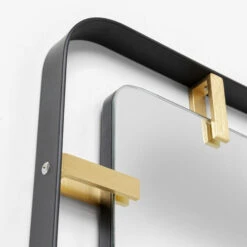 Spiegel Zwart Met Goud 165 Cm -Zuiver Verkoop kare design betsy spiegel zwart met goud 165 cm 03