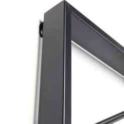 Zwart Wijnrek Van Metaal -Zuiver Verkoop kare design bistro double zwart wijnrek van metaal 04