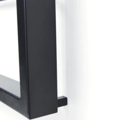 Zwart Wijnrek Hangend -Zuiver Verkoop kare design bistro zwart wijnrek hangend 07