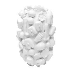 Witte Design Vaas -Zuiver Verkoop kare design body parts witte design vaas 04