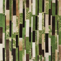 Groen Design Tapijt 13 Groen Design Tapijt -Zuiver Verkoop kare design brick green vloerkleed 04