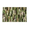 Groen Design Tapijt -Zuiver Verkoop kare design brick green vloerkleed 07