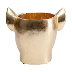 Bulldog Plantenbak Goud 19 Bulldog Plantenbak Goud -Zuiver Verkoop kare design bulldog gold bulldog plantenbak goud 05
