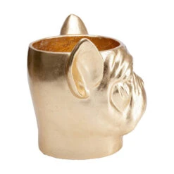 Bulldog Plantenbak Goud 13 Bulldog Plantenbak Goud -Zuiver Verkoop kare design bulldog gold bulldog plantenbak goud 06
