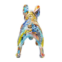 Kleurrijk Bulldog Beeld -Zuiver Verkoop kare design bully bulldog kleurrijk bulldog beeld 04