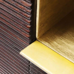 Tv-meubel Messing -Zuiver Verkoop kare design casino lounge tv meubel messing 83817 002