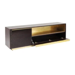 Tv-meubel Messing -Zuiver Verkoop kare design casino lounge tv meubel messing 83817 009