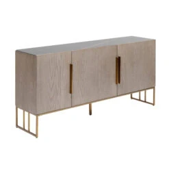 Design Dressoir Marmer En Koper -Zuiver Verkoop kare design cesaro design dressoir met marmer en koper 02