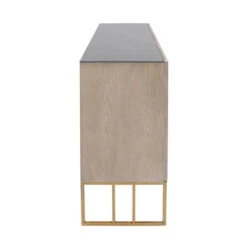 Design Dressoir Marmer En Koper -Zuiver Verkoop kare design cesaro design dressoir met marmer en koper 05