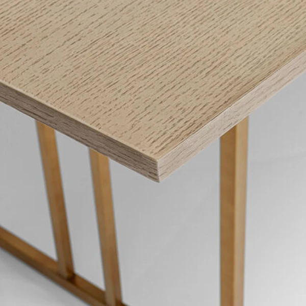 Design Eettafel Hout Met Koper 10 Design Eettafel Hout Met Koper - Afbeelding 8