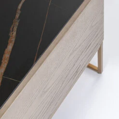 Tv-meubel Marmer, Hout En Koper -Zuiver Verkoop kare design cesaro tv meubel marmer hout en koper 09