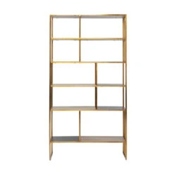 Vakkenkast Koper, Marmer En Hout 11 Vakkenkast Koper, Marmer En Hout -Zuiver Verkoop kare design cesaro vakkenkast koper marmer en hout 01