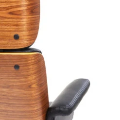 Leren Bureaustoel Walnoot -Zuiver Verkoop kare design check out leren bureaustoel walnoot 05