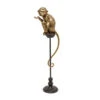 Gouden Beeld Aap -Zuiver Verkoop kare design circus monkey gouden beeld aap 01