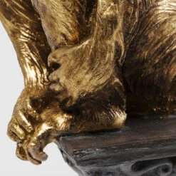 Gouden Beeld Aap -Zuiver Verkoop kare design circus monkey gouden beeld aap 03