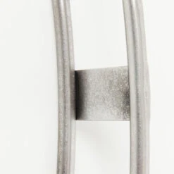 Zilveren Wandklok -Zuiver Verkoop kare design clip zilveren wandklok 05