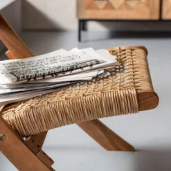 Klapstoel Van Rotan -Zuiver Verkoop kare design copacabana opvouwbare tuinstoel 13