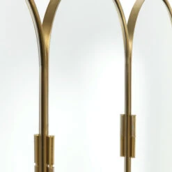 Messing Spiegel Kamerscherm -Zuiver Verkoop kare design curve messing spiegel kamerscherm 05