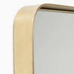 Rechthoekige Spiegel Messing 120 Cm -Zuiver Verkoop kare design curve rechthoekige spiegel 03