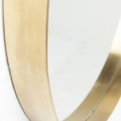 Ronde Spiegel Messing 60 Cm -Zuiver Verkoop kare design curve ronde spiegel messing 60 cm 03