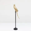 Gouden Papegaai -Zuiver Verkoop kare design deco gouden papagaai 01