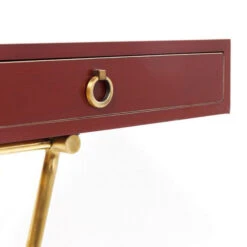 Bordeauxrode Wandtafel -Zuiver Verkoop kare design disk bordeauxrode wandtafel 03