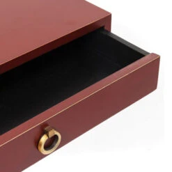 Bordeauxrode Wandtafel -Zuiver Verkoop kare design disk bordeauxrode wandtafel 05