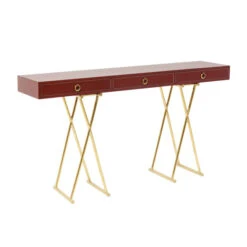 Bordeauxrode Wandtafel -Zuiver Verkoop kare design disk bordeauxrode wandtafel 08