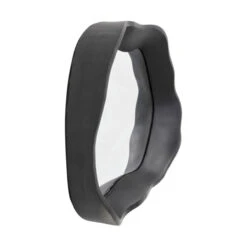 Organische Wandspiegel -Zuiver Verkoop kare design dynamic black organische wandspiegel 04 1