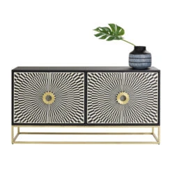 Design Dressoir Zwart Wit -Zuiver Verkoop kare design electro design dressoir zwart wit 01