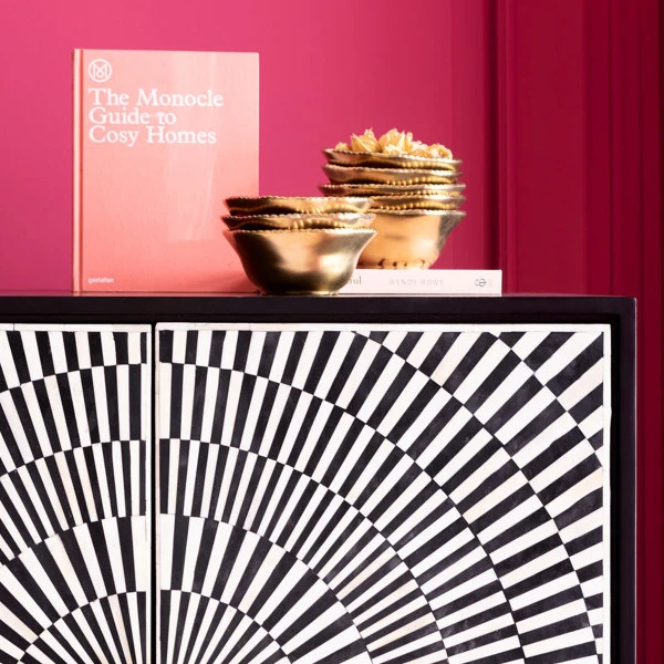 Design Wandkast Zwart-wit 5 Design Wandkast Zwart-wit - Afbeelding 3