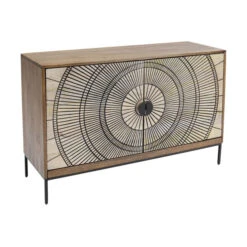Houten Design Dressoir -Zuiver Verkoop kare design eye of tiger houten design dressoir 03
